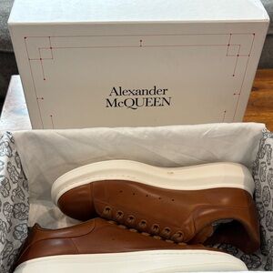 Alexander McQueen Men's Faggio Leather Sneakers